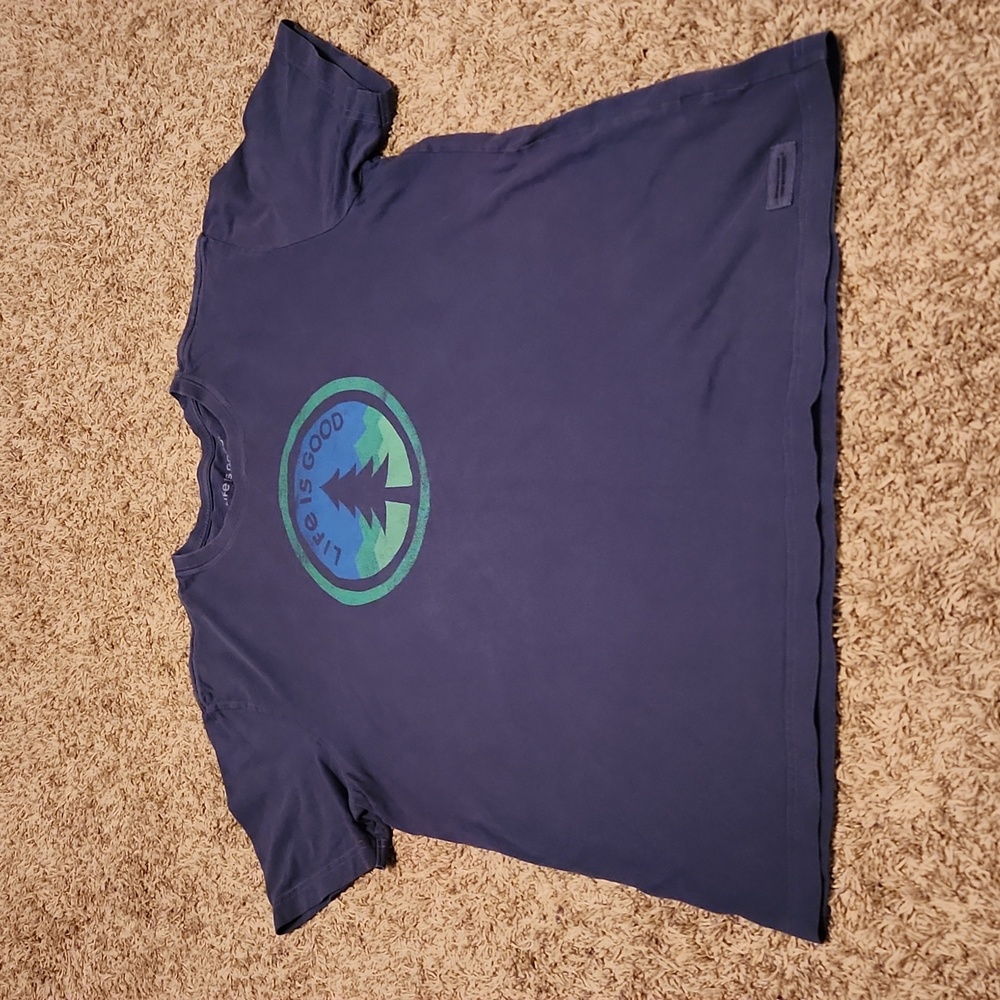 Life is Good Tree Crusher Tee